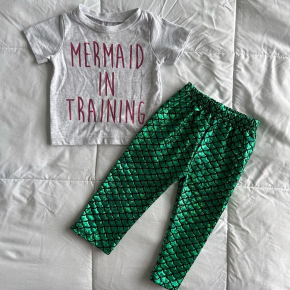 Other - MERMAID IN TRAINING SET 0-3 MONTHS